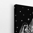 Quadro Nascimento De Jesus Sagrada Família Canvas 100x70cm