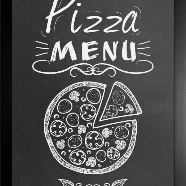 Quadro Negro Lousa Decorativa Menu Cozinha 48x65 - D'rossi