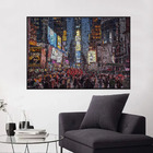 Quadro New York  Palavras