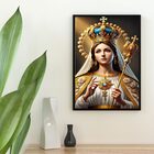 Quadro Nossa Senhora Da Conceição 33x24cm - Com Vidro Moldura