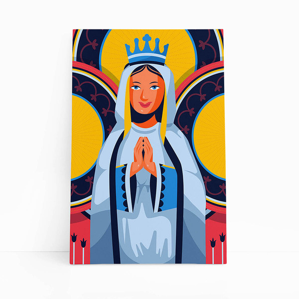 Quadro Nossa Senhora Da Conceição Aparecida Canvas 140x90cm