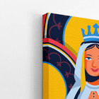 Quadro Nossa Senhora Da Conceição Aparecida Canvas 60x40cm