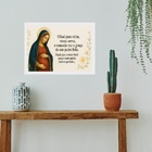 Quadro Nossa Senhora Do Bom Parto - Oração 24x18cm Moldura Br