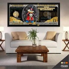 Quadro Nota 1 Milhão De Dólares Tio Patinhas 130x60