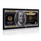 Quadro Nota De 1 Milhão De Dólares Moldura E Acrílico