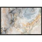 Quadro Nuvem Abstrato 120x80 - Casa Da Moldura