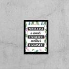 Quadro O Amor É Sempre O Melhor Caminho 24x18cm - Com Vidro M