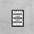 Quadro O Amor É Sempre O Melhor Caminho 45x34cm - Com Vidro M