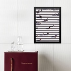 Quadro O Cotidiano Na Rua 33x24cm Moldura:madeira Preta