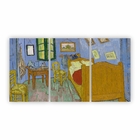 Quadro O Quarto Van Gogh Arte Canvas 125x65cm
