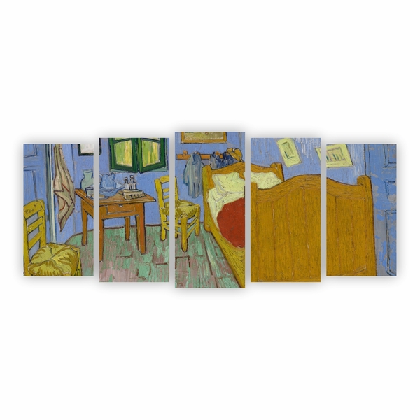 Quadro O Quarto Van Gogh Arte Canvas 155x65cm