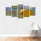 Quadro O Quarto Van Gogh Arte Canvas 200x100cm