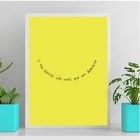 Quadro O Teu Sorriso Vale Mais Que Diamante 24x18cm - Com Vid