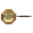 Quadro Oitavado Ideograma Prosperidade 18cm