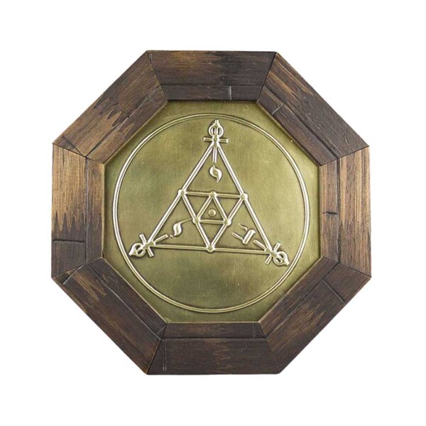 Quadro Oitavado Radiônico S.c.a.p. 18cm