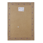 Quadro Onda Marrom com Vidro 140x100cm Arte Própria