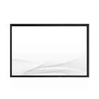 Quadro Ondas E Traços 70x50 - Casa Da Moldura