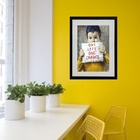 Quadro One Life One Chance - 60x48cm Moldura:madeira Branca