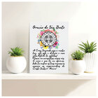 Quadro Oração De São Bento