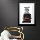 Quadro Oxalá É Por Nós - 60x48cm Moldura:madeira Branca