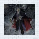 Quadro Painel Azulejos Decorativo Exu Ii 30x30cm