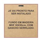 Quadro Painel Azulejos Decorativo Pomba Gira 7 Saias  30x30cm