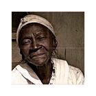 Quadro Painel Azulejos Decorativo Preta Velha 30x30cm