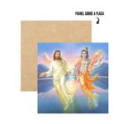 Quadro Painel Azulejos Indiano Jesus Cristo E Krishna 30x30cm