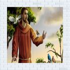 Quadro Painel Azulejos São Francisco De Assis I 30x30cm