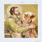 Quadro Painel Azulejos São Francisco De Assis Ii 30x30cm