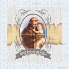 Quadro Painel Decorativo Azulejos Santo Antonio De Pádua 30x3
