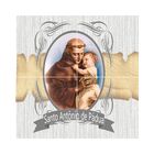 Quadro Painel Decorativo Azulejos Santo Antonio De Pádua 30x3
