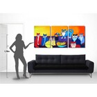 Quadro Painel Decorativo Releitura Quadros de Ademir Martins