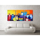 Quadro Painel Decorativo Releitura Quadros de Ademir Martins