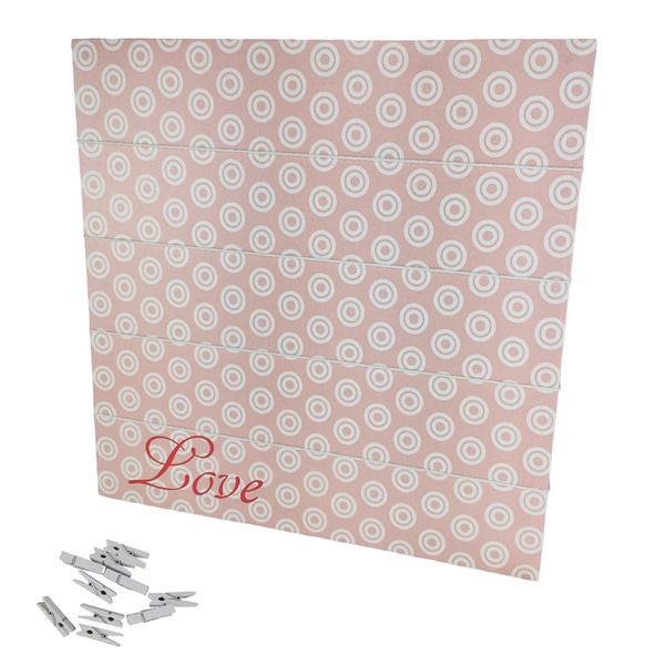 Quadro Painel Fotos Varal Fotografia Mural 50x50 Polaroid Dec