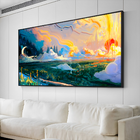 Quadro Paisagem Fantasia -- Br Artes Médio 84x54