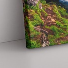 Quadro Paisagem Islândia Cachoeira Decorativo 100x70cm