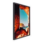 Quadro Paisagem Marrom com Vidro 120x80cm Arte Própria