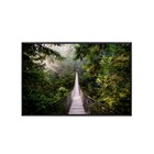 Quadro Paisagem Verde com Vidro 120x80cm Arte Própria