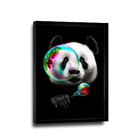 Quadro Panda Com Bolha De Sabão -- Br Artes