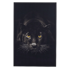 Quadro Panthera Onça Preto 60x90cm Arte Própria