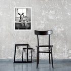 Quadro Para Decorar Banheiro - Canguru 45x34cm - Com Vidro Mo