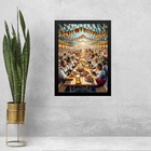 Quadro Para Espaço Gourmet - Oktoberfest 24x18cm - Com Vidro