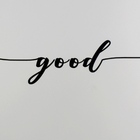 Quadro Para Parede De Pendurar - Good - 50cm X 40cm