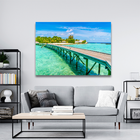 Quadro Passarela Maldiva