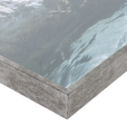 Quadro Pedras Cinza com Vidro 150x100cm Arte Própria