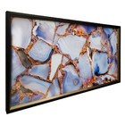 Quadro Pedras I Azul 80x150cm