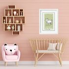 Quadro Pequeno Príncipe Cabrito - 60x48cm Moldura Preta