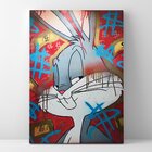 Quadro Pernalonga - 1 Tela Estampado