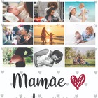 Quadro Personalizado 12 Fotos 1 Peça 20x30 Homenagem As Mães